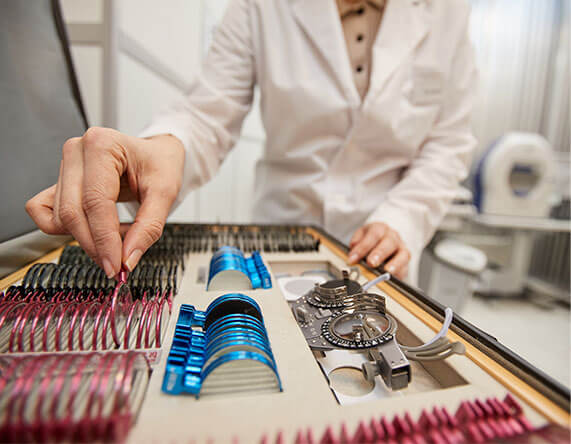 Ophthalmology, Optometry, and Opticianry
